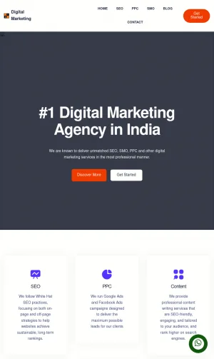 A1 Digital Marketing Agency screenshot