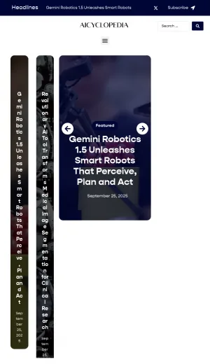 AICyclopedia: AI News, Tools, and Learning Resources screenshot