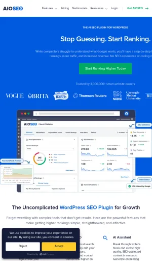 AIOSEO WordPress SEO Plugin and Toolkit screenshot