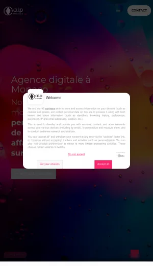 AIP Digital Monaco Marketing Agency screenshot