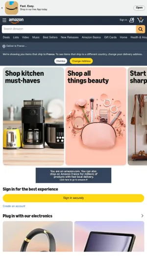 Amazon Online Shopping Marketplace screenshot