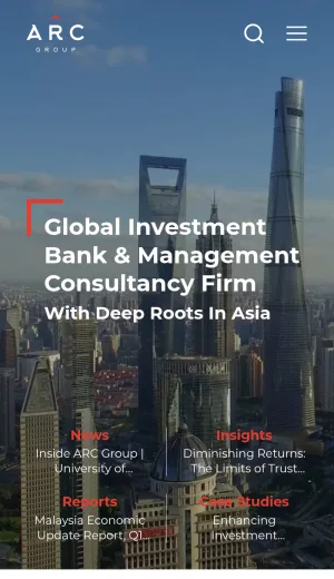 ARC Group Global Financial Services screenshot