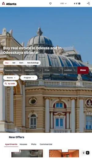 Atlanta Real Estate Agency in Odessa screenshot