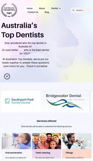 Australia Dentist Directory and Practice Comparison Guide screenshot