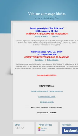 Vilnius Hitch-hiking Club - Lithuania Travel Community screenshot