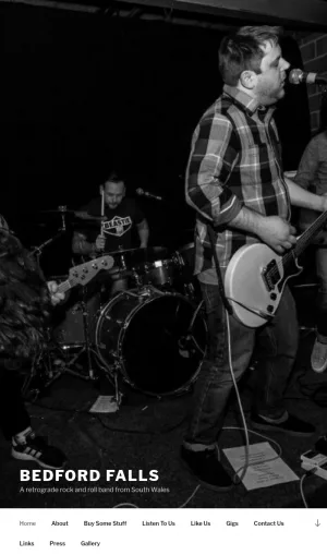 Bedford Falls Rock Band from South Wales screenshot