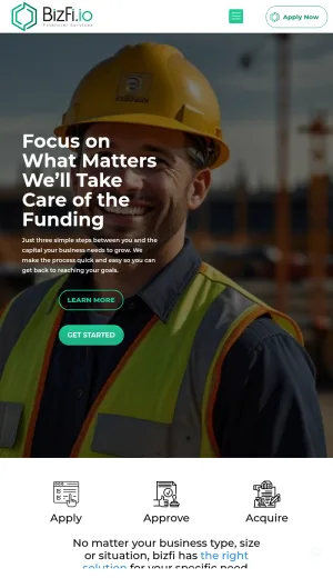 BizFi Commercial Financing and Business Funding screenshot