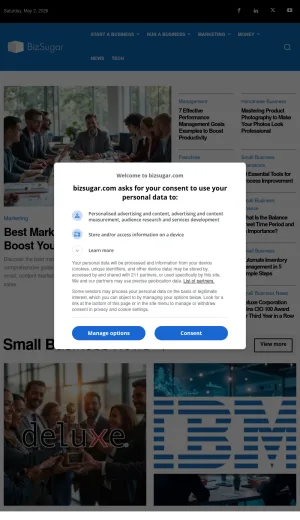 BizSugar Small Business News and Advice screenshot
