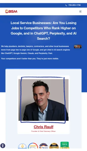 Boulder SEO Marketing for Local Service Businesses screenshot