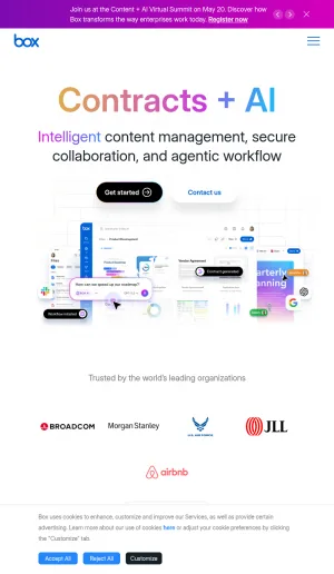Box - Intelligent Content Management and Workflow Platform screenshot