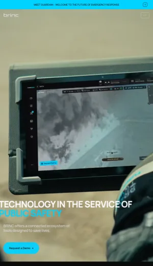 BRINC Public Safety Drone Systems screenshot
