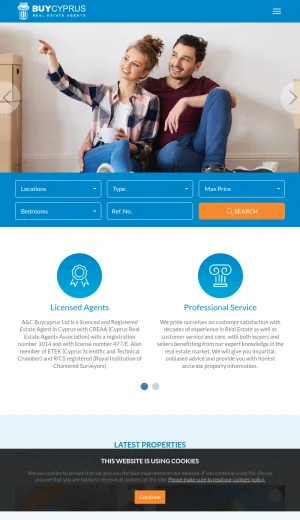 Buy Cyprus Real Estate Agency in Paphos screenshot