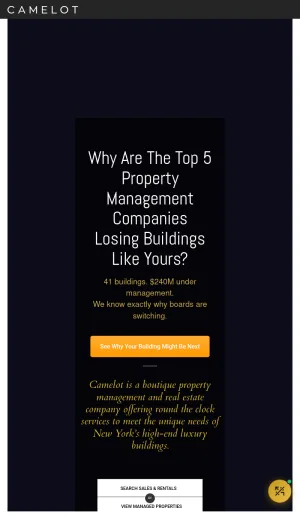 Camelot NYC Property Management screenshot