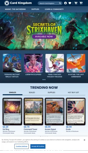 Card Kingdom Magic: The Gathering Card Store screenshot