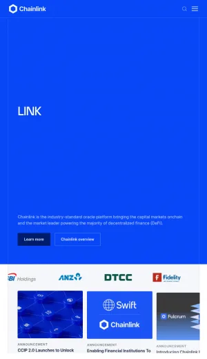 Chainlink Oracle Platform for Onchain Finance screenshot