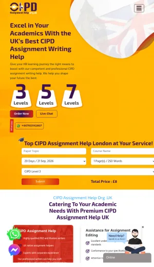 CIPD Assignment Help for HR Students in the UK screenshot