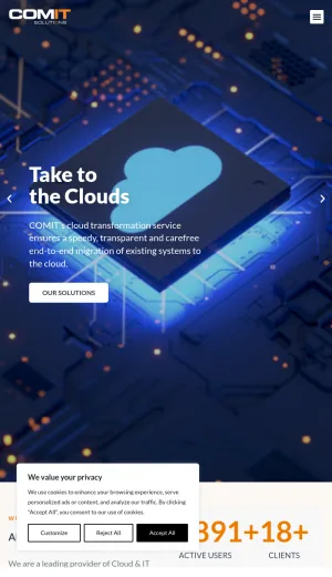 COMIT Solutions screenshot