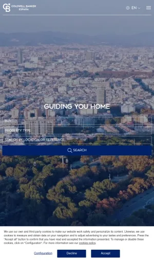Coldwell Banker Spain Luxury Real Estate Brokerage screenshot