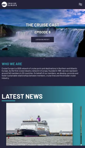 Cruise Europe B2B Network for Cruise Ports and Destinations screenshot