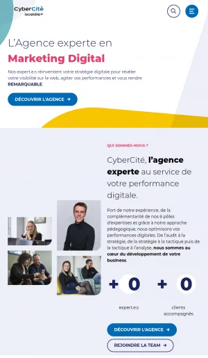 CyberCite Digital Marketing Agency screenshot