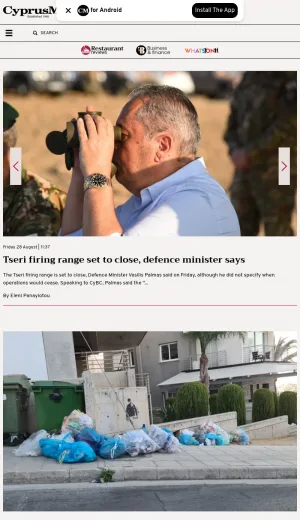 Cyprus News and Independent Journalism from Cyprus Mail screenshot