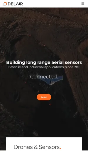 Delair Professional Drone and Sensor Systems screenshot