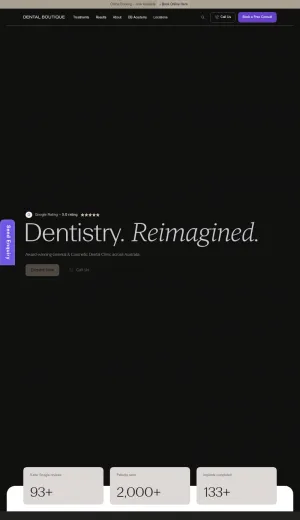 Dental Boutique Australia screenshot