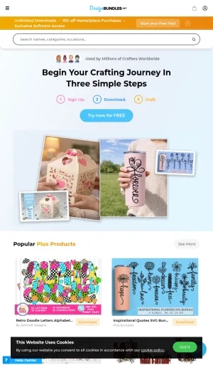 Design Bundles Graphic Assets Marketplace screenshot