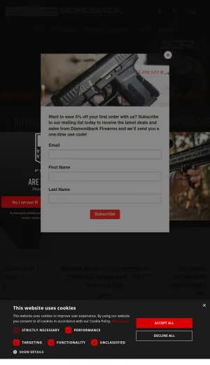 Diamondback Firearms screenshot