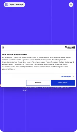 Digital Leverage Search Engine Marketing Agency screenshot