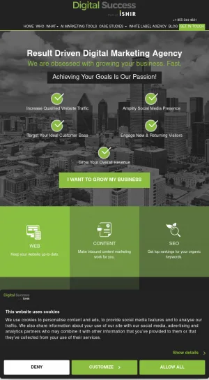 Digital Success Dallas Digital Marketing Agency screenshot