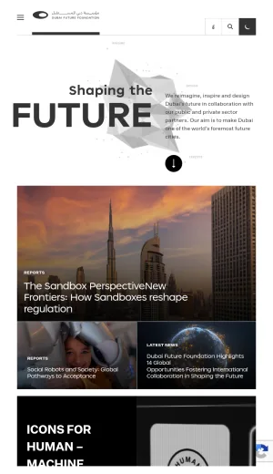 Dubai Future Foundation for Innovation and Future Strategy screenshot