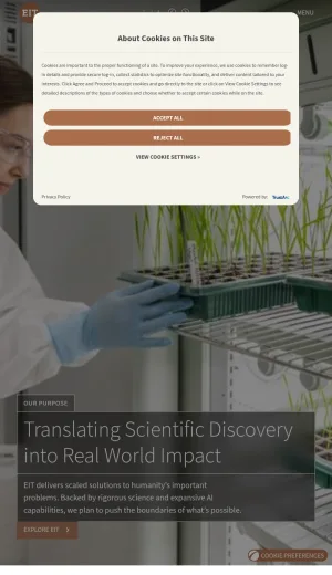 Ellison Institute of Technology Oxford screenshot