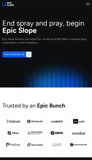 Epic Slope Partners Growth Marketing for B2B SaaS screenshot