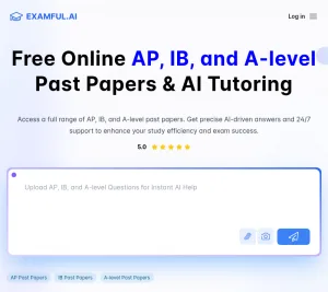 Free AP, IB, and A Level Past Papers with AI Tutoring screenshot