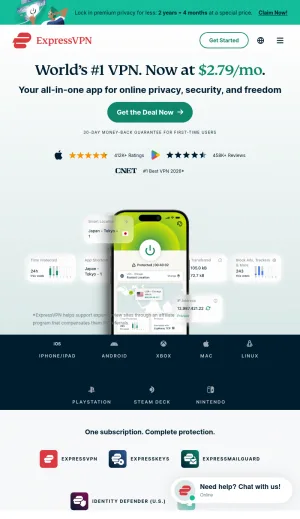 ExpressVPN Secure VPN for Privacy and Fast Browsing screenshot