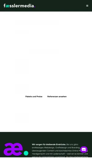 Faessler Media GmbH Web Design and Branding Agency screenshot