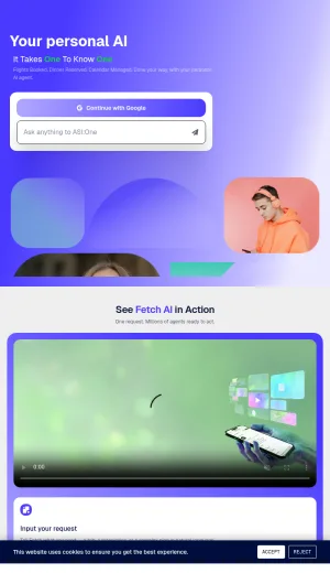 AI Agent Platform and Marketplace screenshot