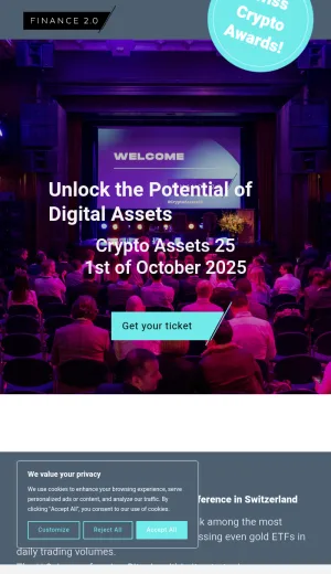 Finance 2.0 Zurich Digital Finance Conference and Awards screenshot