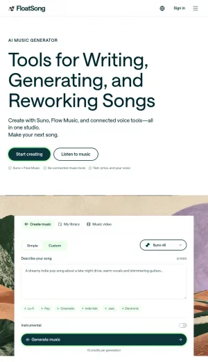 FloatSong AI Music Studio screenshot