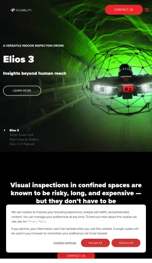 Flyability Confined Space Inspection Drones screenshot