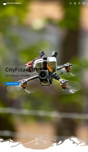 Swiss FPV Drone Frames and Parts Shop screenshot