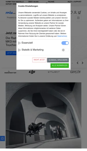 FPV Racing Drones and Camera Drone Shop screenshot
