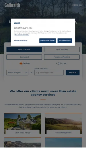 Galbraith Property and Rural Services screenshot