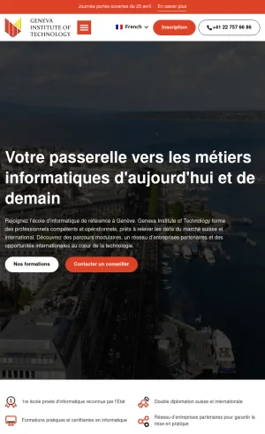 Geneva Institute of Technology screenshot