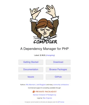 Composer PHP Dependency Manager screenshot