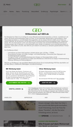 Geo Magazine for Science, Travel, Nature, and Photography screenshot