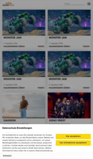 Good News Productions AG Concerts and Live Events screenshot