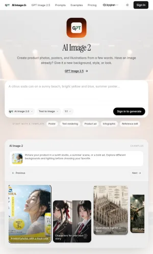 AI Image Generator and Editor for Product Photos and Graphics screenshot
