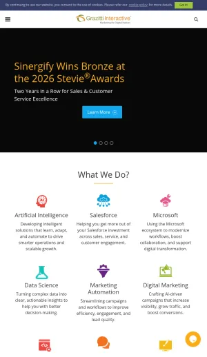Grazitti Interactive - Marketing Technology and Digital Transformation Consulting screenshot